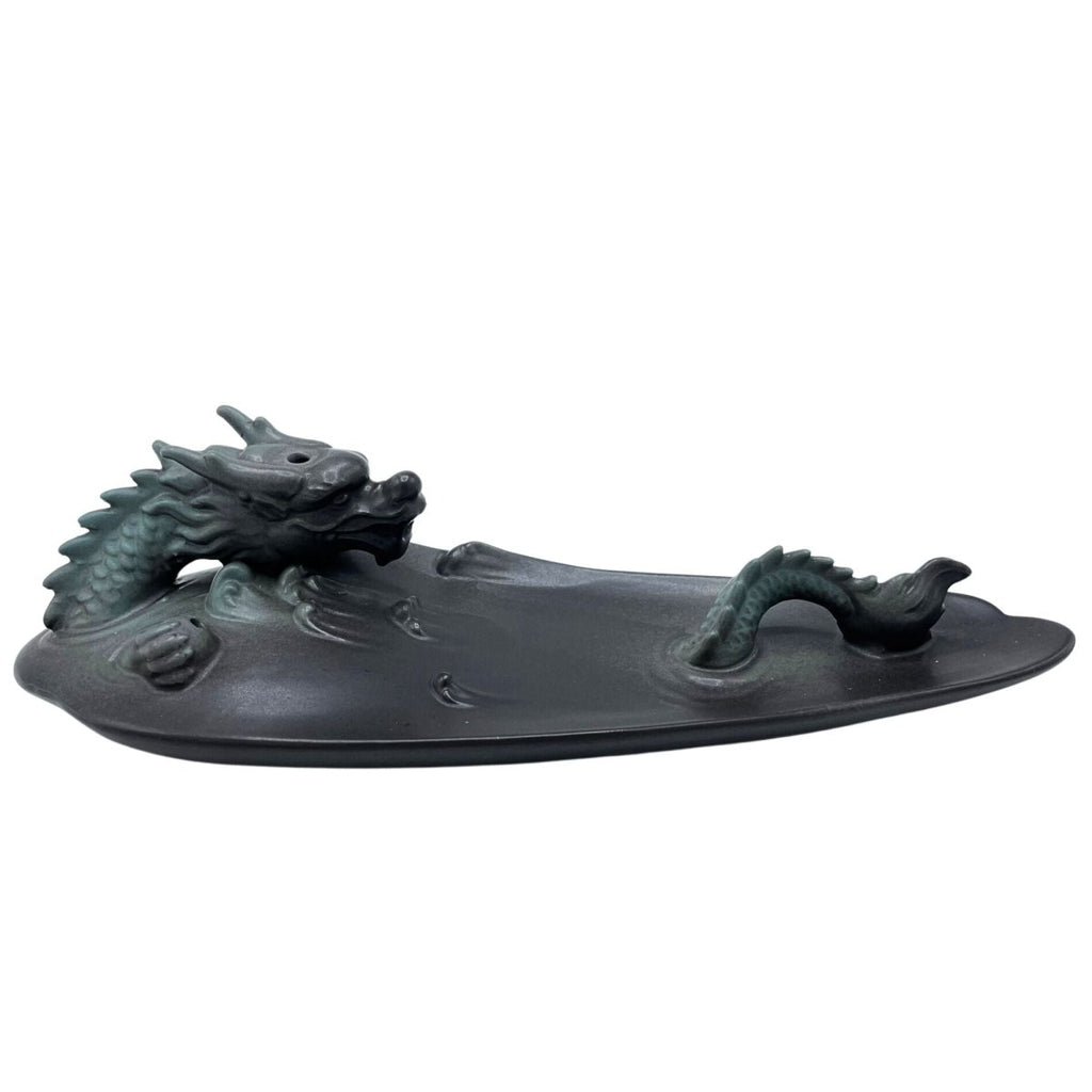 Backflow Incense Burner - Dragon in Pool with Surprising DetailsBackflow Incense BurnerHeart Notes