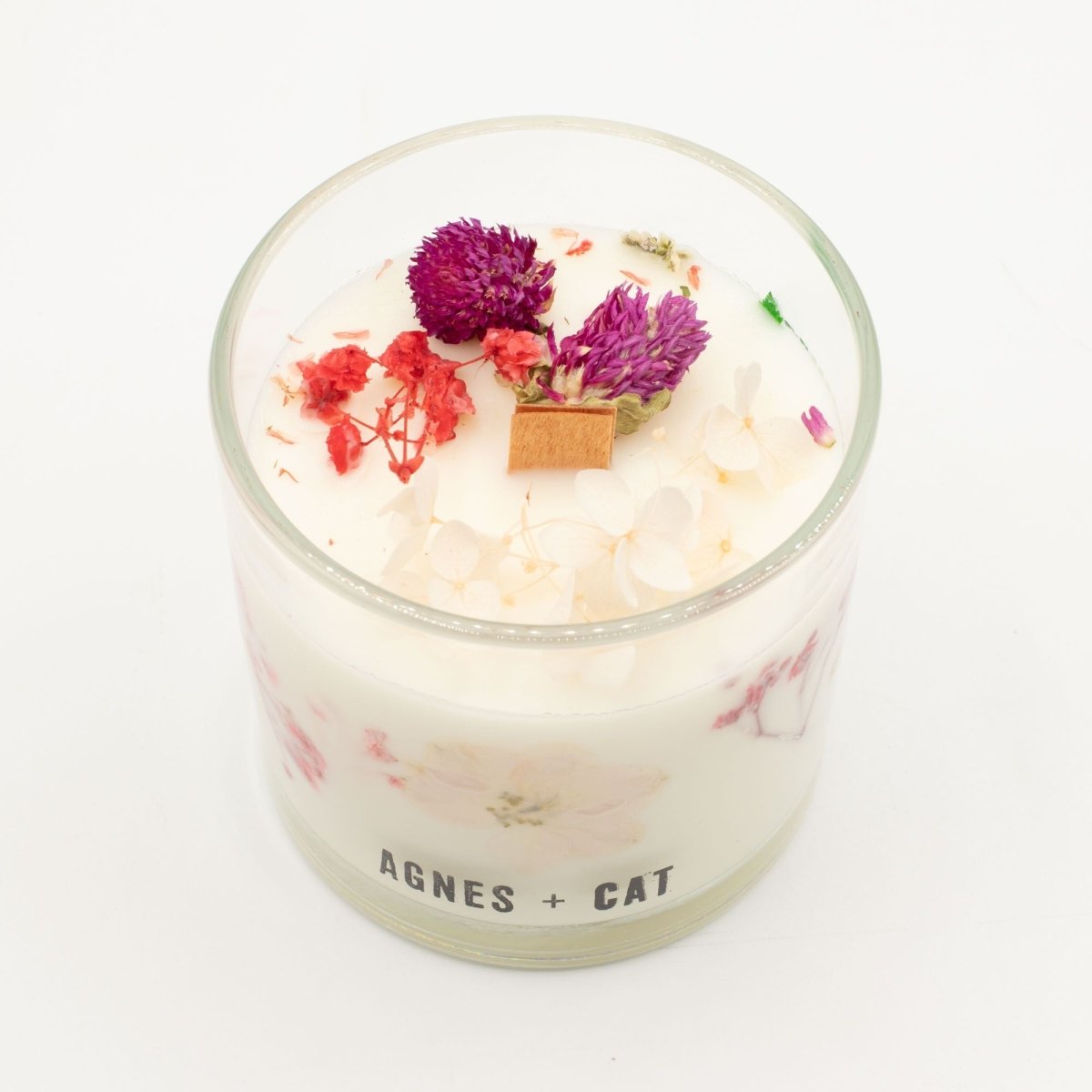 Agnes + Cat Botanical Soy Wax Candle - Roses of SawreyAgnes + Cat Botanical Soy Wax CandlesHeart Notes