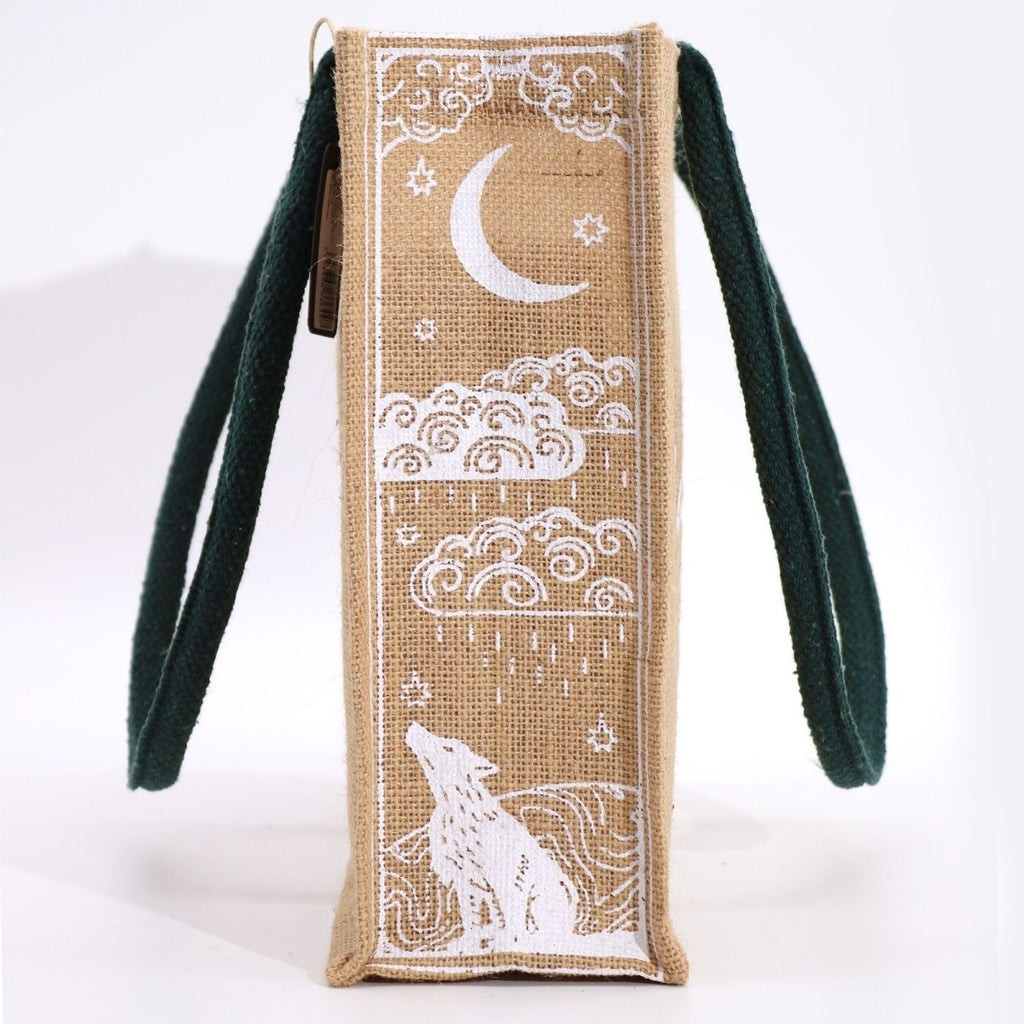 Hop Hare Jute Big Bag - I am PowerfulHop Hare Jute BagHeart Notes
