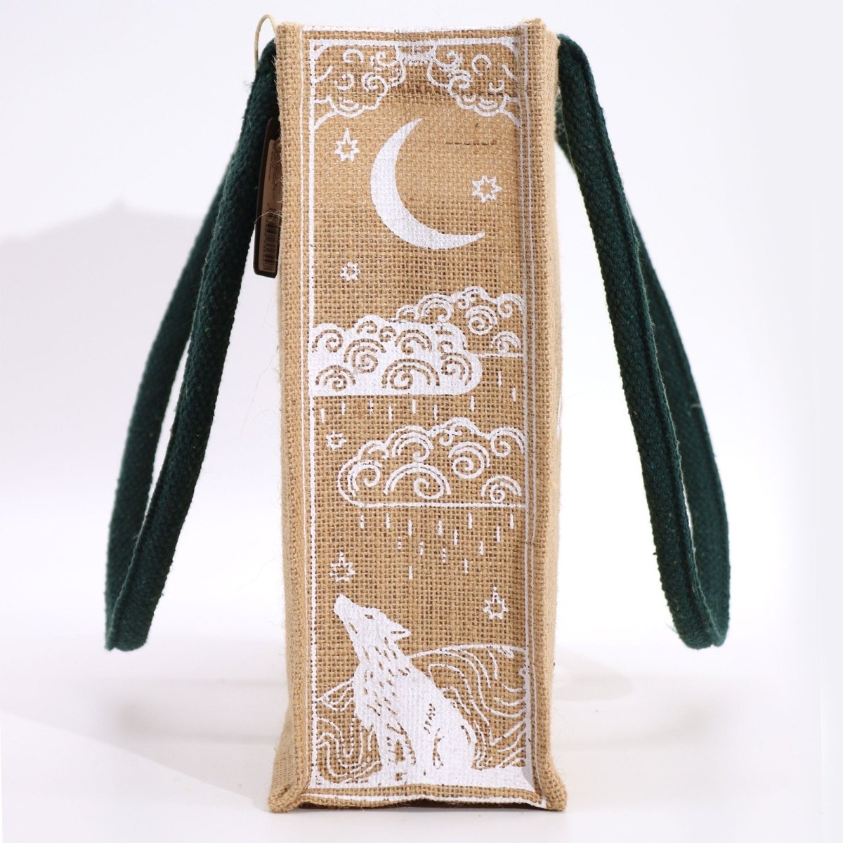 Hop Hare Jute Big Bag - I am PowerfulHop Hare Jute BagHeart Notes