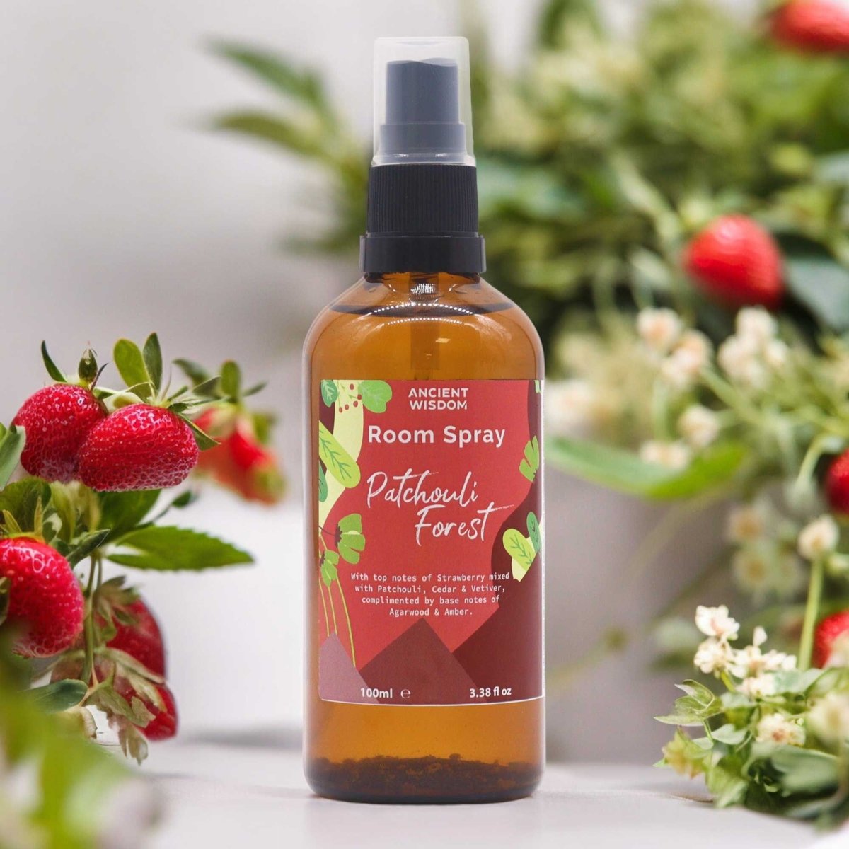 Summer Room Spray - Patchouli Forest 100mlSummer Room SpraysHeart Notes