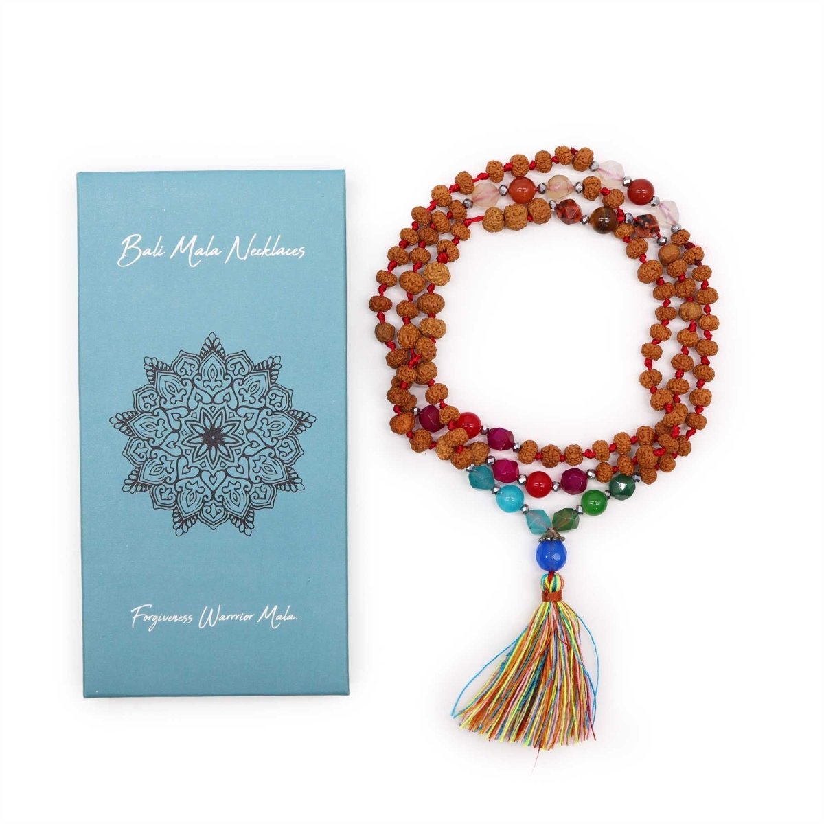 Bali Mala Necklace - Forgiveness WarriorBali Mala NecklacesHeart Notes