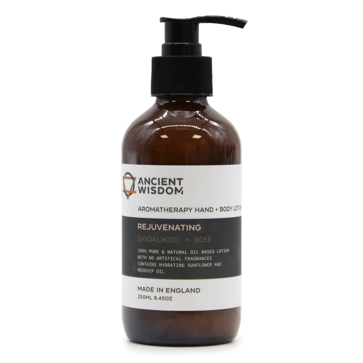 Sandalwood & Rose Hand & Body Lotion 250mlAromatherapy Hand & Body LotionsHeart Notes