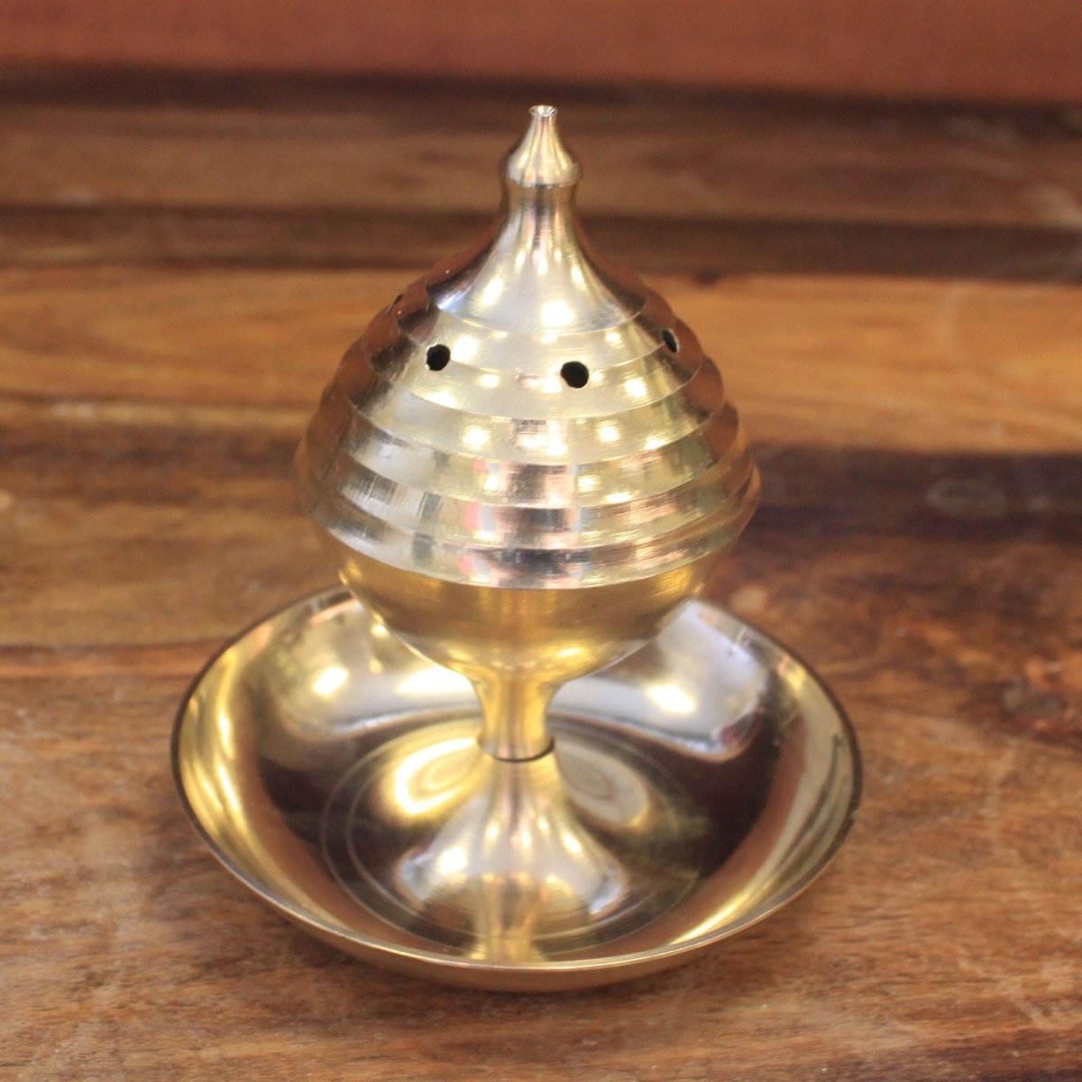 Large Incense BurnerTraditional Brass Incense BurnersHeart Notes