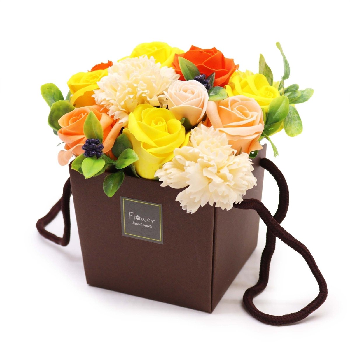 Soap Flower Bouquet - Spring FlowersLuxury Soap FlowersHeart Notes