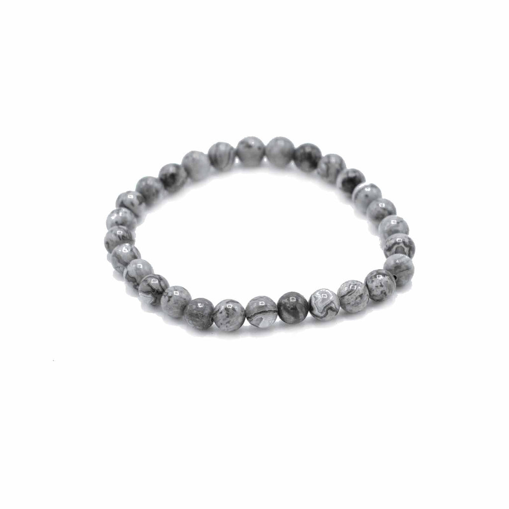 Gemstone Manifestation Bracelet - Map Stone - ProsperityGemstone Bracelets for ManifestationHeart Notes