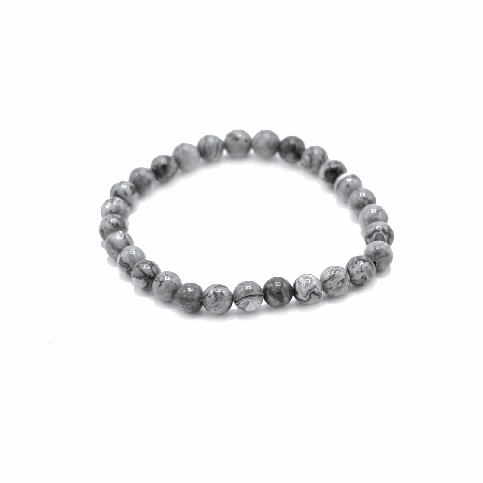 Gemstone Manifestation Bracelet - Map Stone - ProsperityGemstone Bracelets for ManifestationHeart Notes