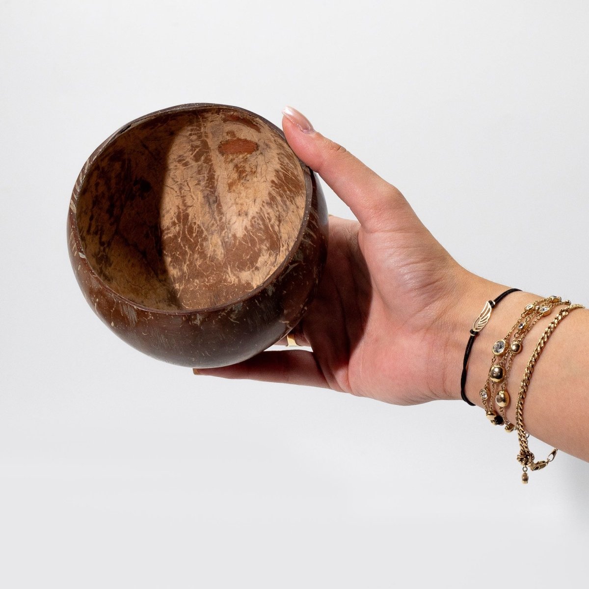 Small Natural Coconut BowlNatural Coconut Bowls for Craft UseHeart Notes