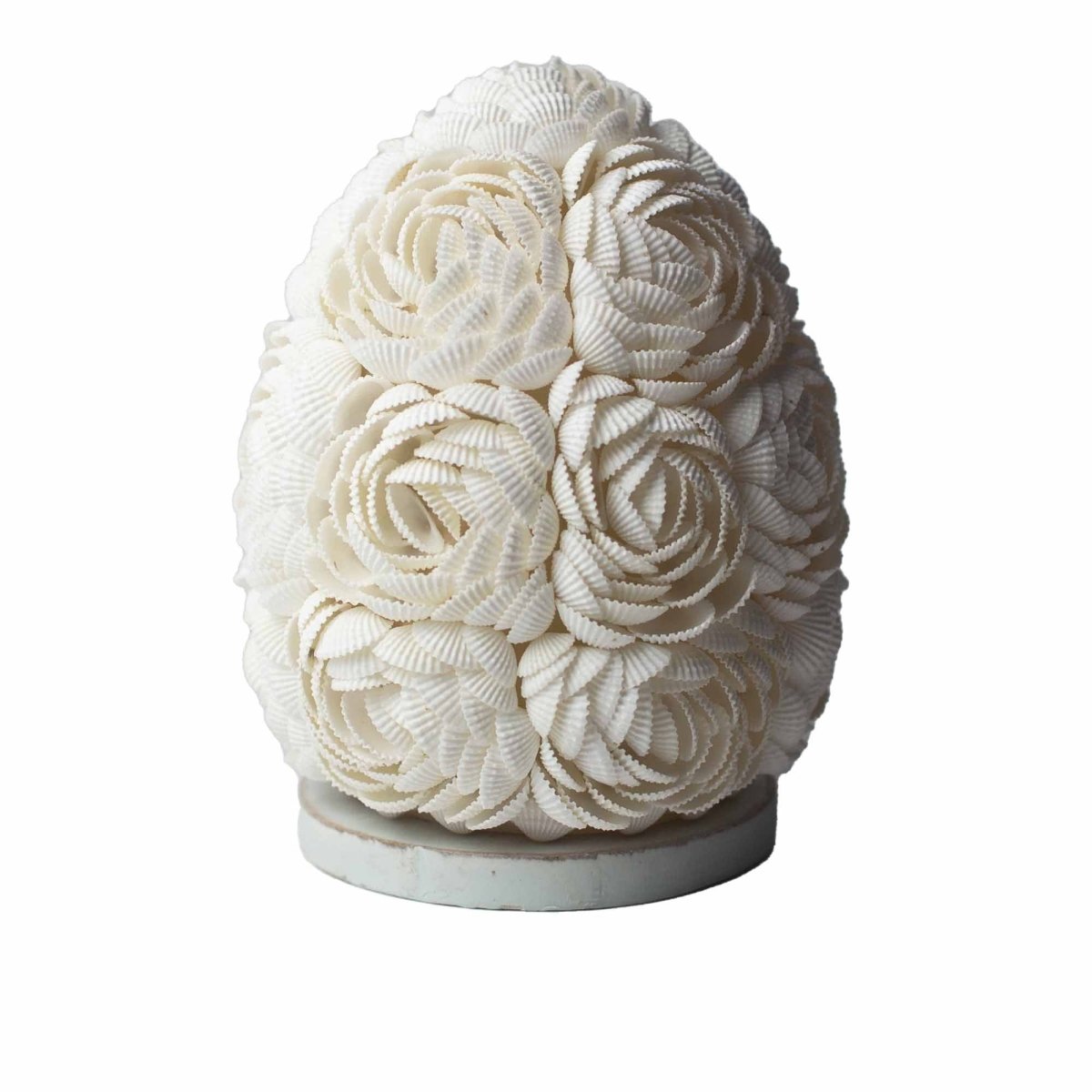 Boho Sea Shell Lamp - Rose Oval - 15cmBoho Seashell LampsHeart Notes