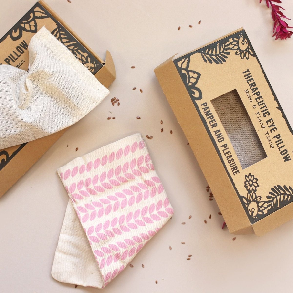 Agnes + Cat Eye Pillow - Pamper & PleasureAgnes + Cat Eye PillowsHeart Notes