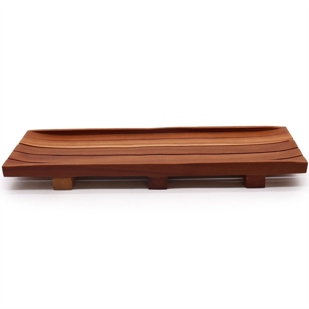 Large Soap Loaf Mahogany TrayClassic Mahogany Soap DishesHeart Notes