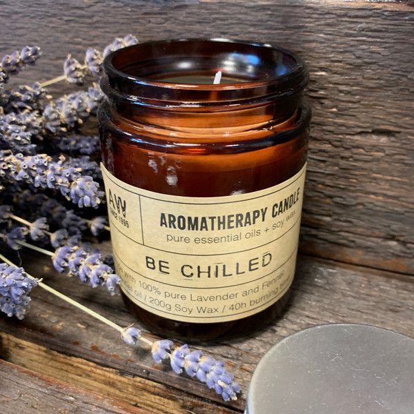Aromatherapy Candle - Be ChilledAromatherapy Soy Wax Candles - 200gHeart Notes
