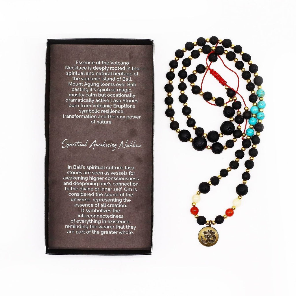 Essence of the Volcano Necklace - Spiritual AwakeningEssence of the Volcano NecklacesHeart Notes