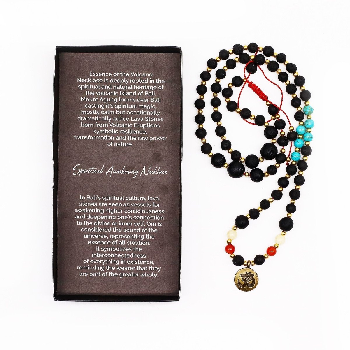 Essence of the Volcano Necklace - Spiritual AwakeningEssence of the Volcano NecklacesHeart Notes