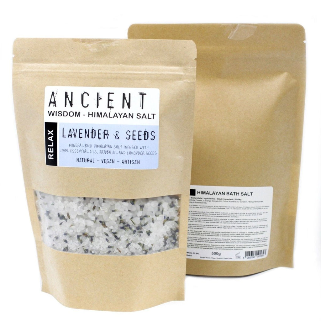 Himalayan Bath Salt Blend 500g - RelaxHimalayan Bath Salt Blends - 500gHeart Notes