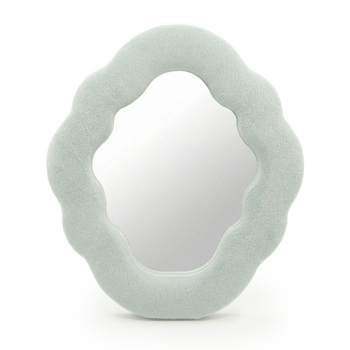 Soft Squiggly Mirror – Cloud – Cloud Blue (28x24x2.3cm)Soft Squiggly MirrorsHeart Notes