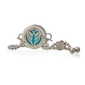 Aromatherapy Jewellery Chain Bracelet - Angel Wings - 20mmAromatherapy Diffuser NecklacesHeart Notes