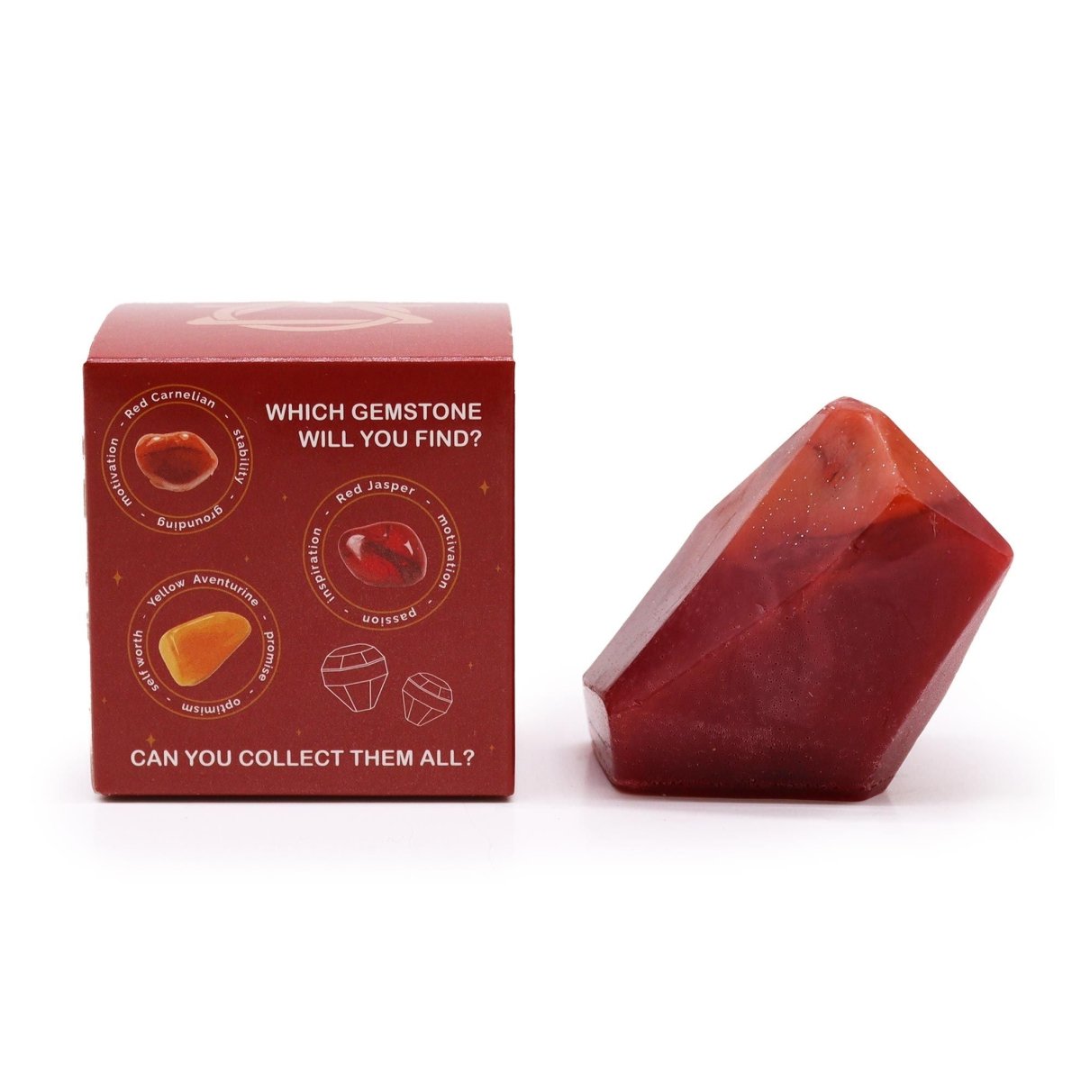 Crystal Elemental Soap - FireCrystal Elemental SoapHeart Notes