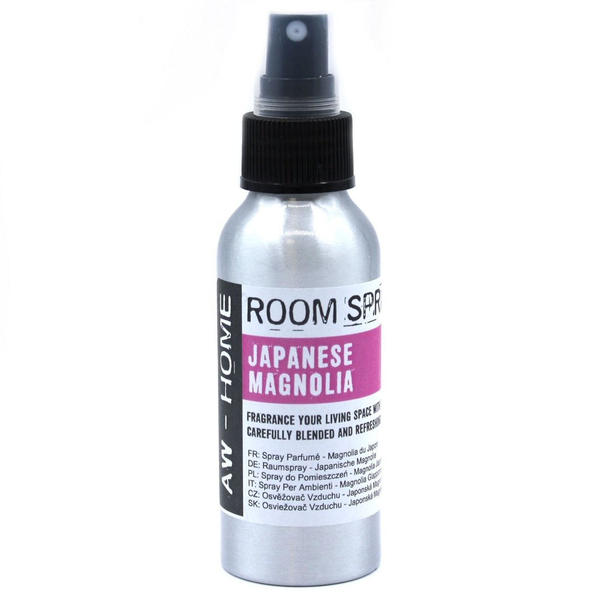 100ml Room Spray - Japanese MagnoliaAW - Home Room Sprays 100mlHeart Notes