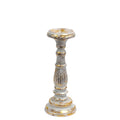 Small Candle Stand - White GoldVintage Candle StandsHeart Notes
