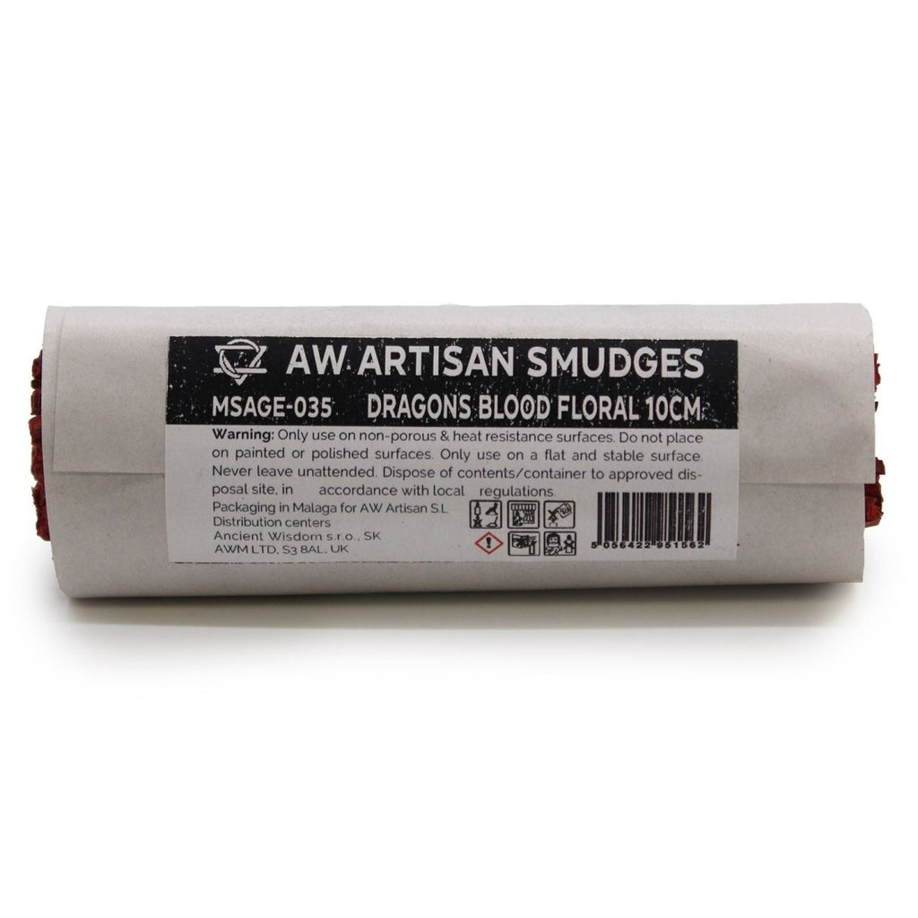 Smudge Stick - Dragons Blood Floral Sage 10cmSmudge Sticks - individually wrappedHeart Notes