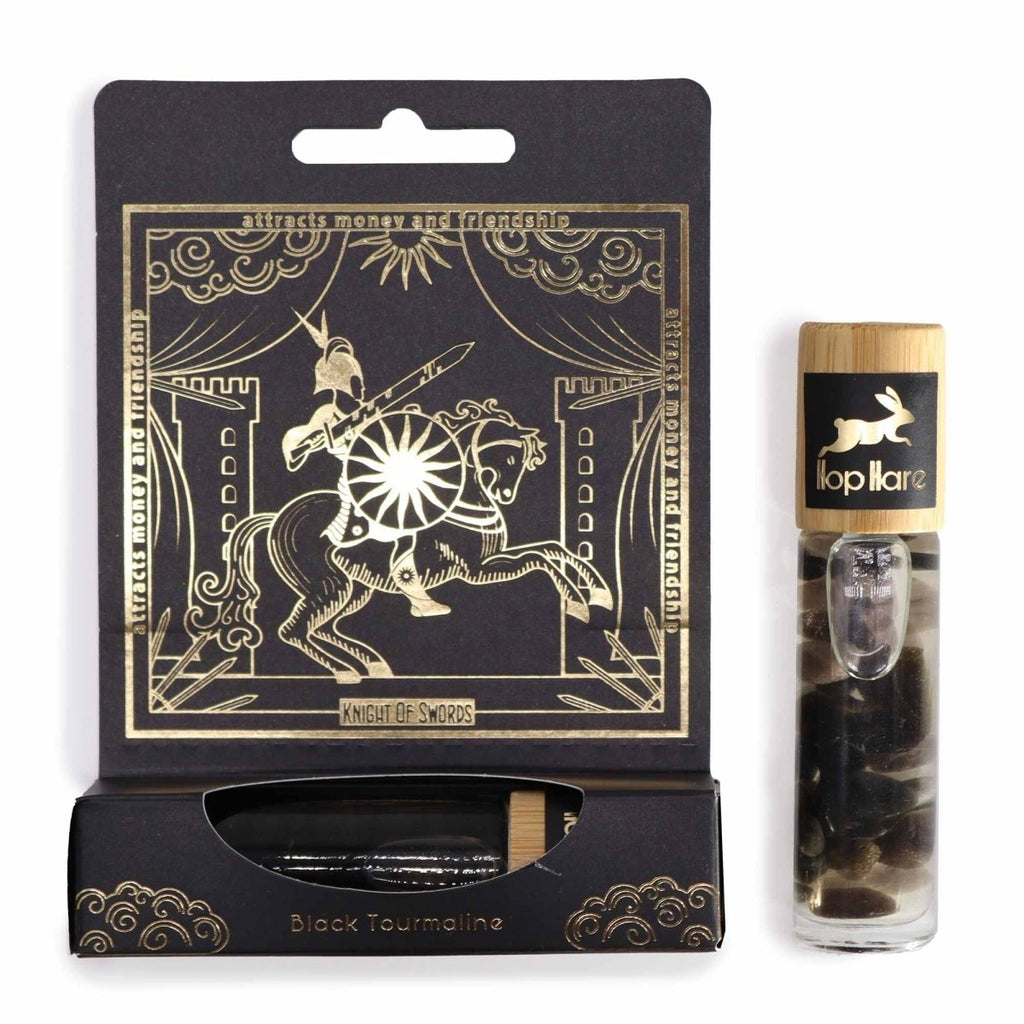 HH Tarot Roll On - The KnightHop Hare Essential Oil Gemstone Roll OnHeart Notes