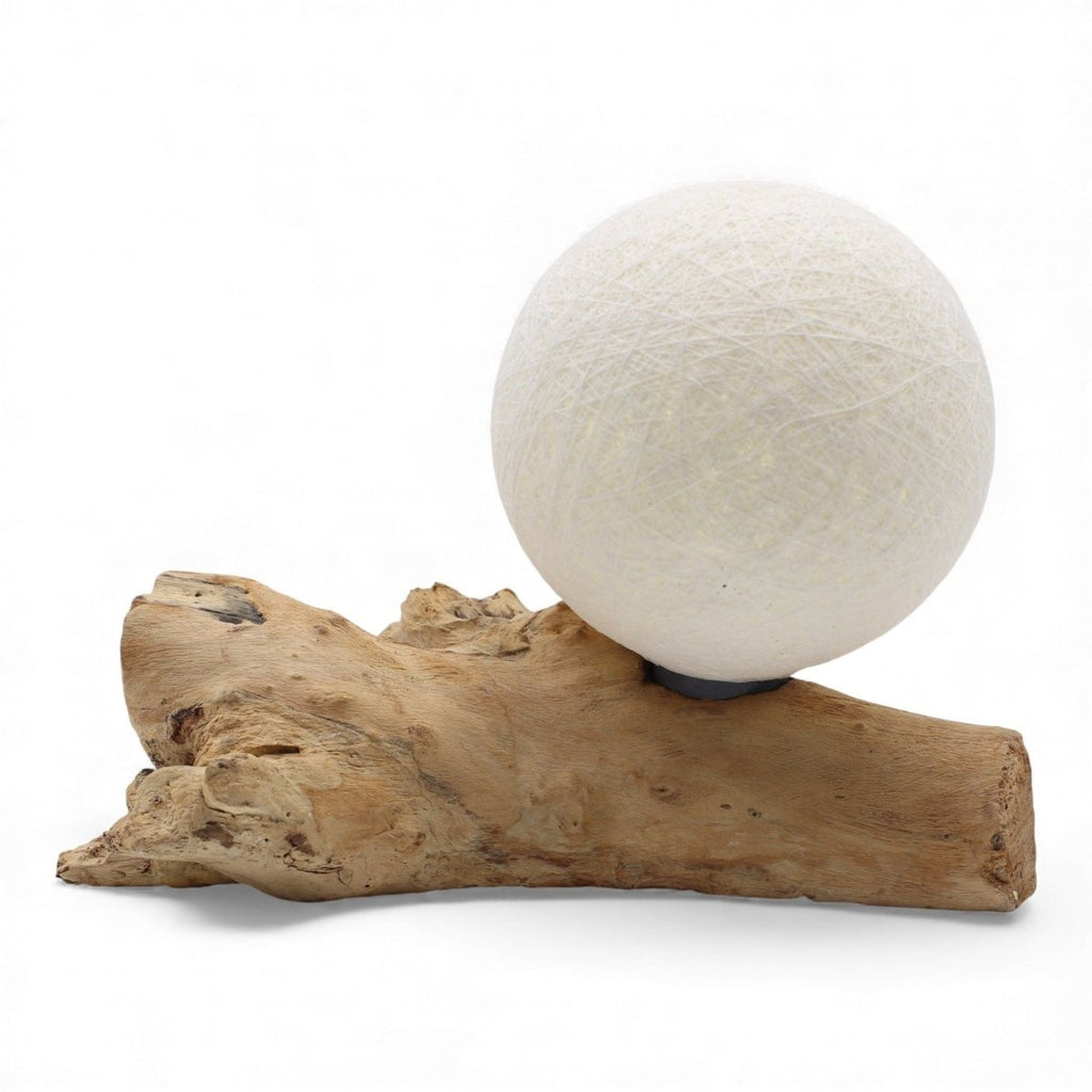 DriftGlow Lamp Cotton Luna Ivory ShadeDriftGlow LampsHeart Notes