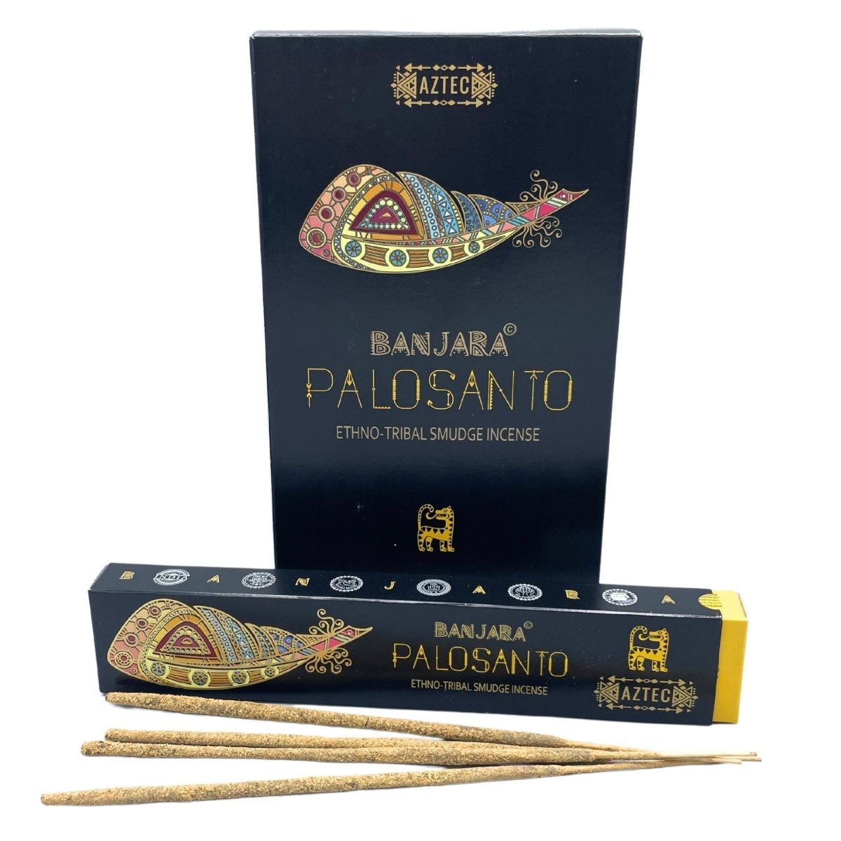 Banjara Tribal Smudge Incense - PalosantoBanjara Tribal Smudge Incense SticksHeart Notes