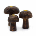 Set of 3 Incense Cone Mushrooms ((10cm 9cm 8cm)Incense HoldersHeart Notes