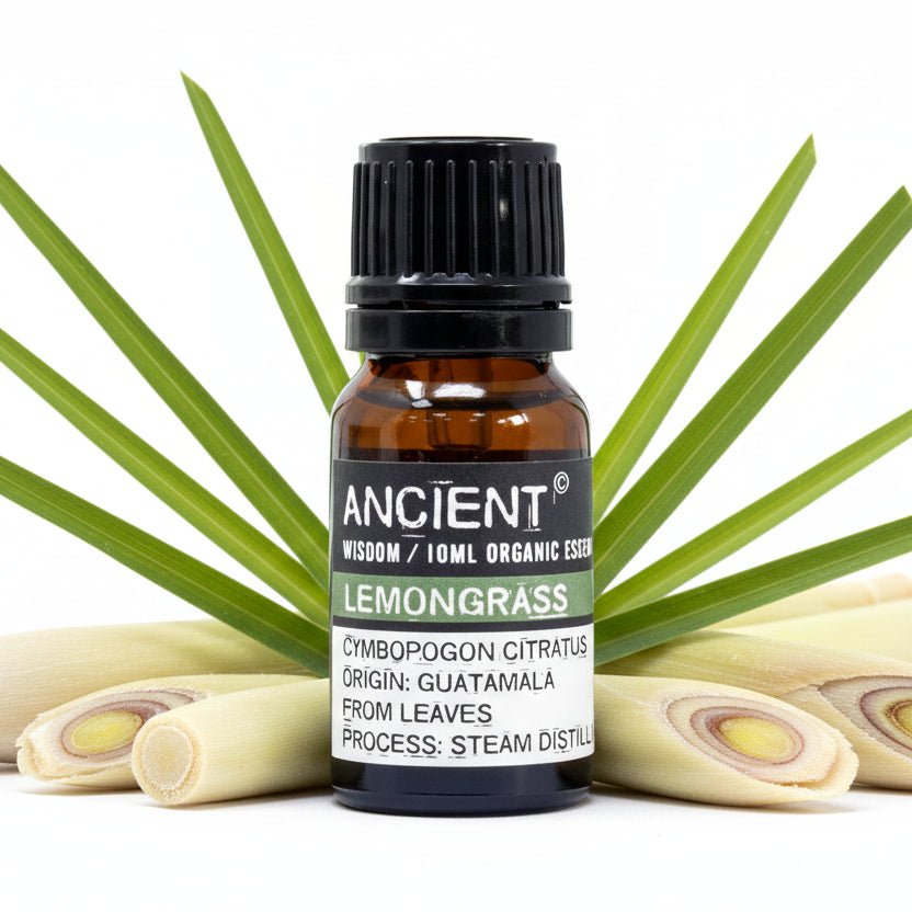Lemongrass Organic Essential Oil 10mlOrganic Essential OilsHeart Notes