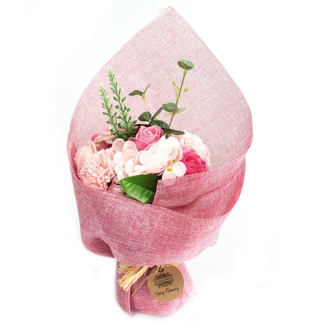 Standing Soap Flower Bouquet - PinkSoap Flower BouquetsHeart Notes