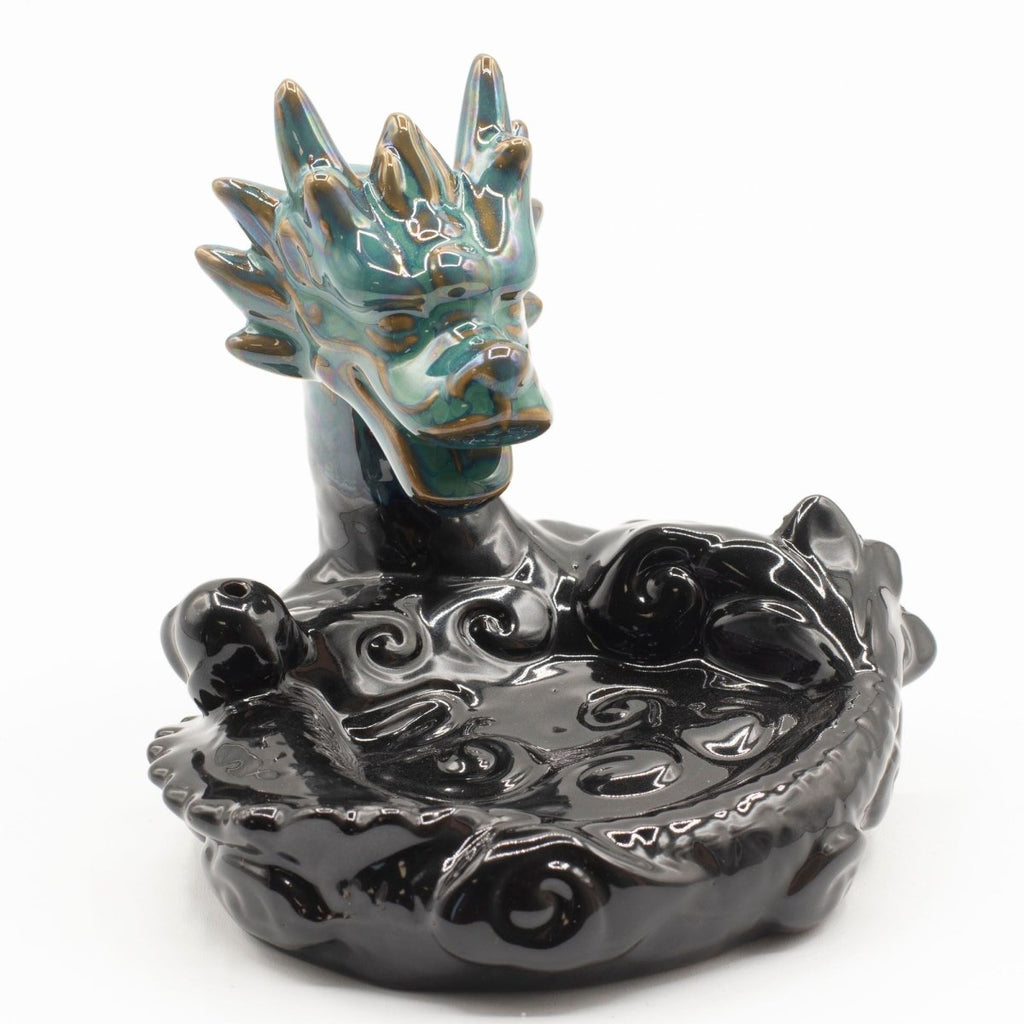 Backflow Incense Burner - Large Dragon PoolBackflow Incense BurnerHeart Notes