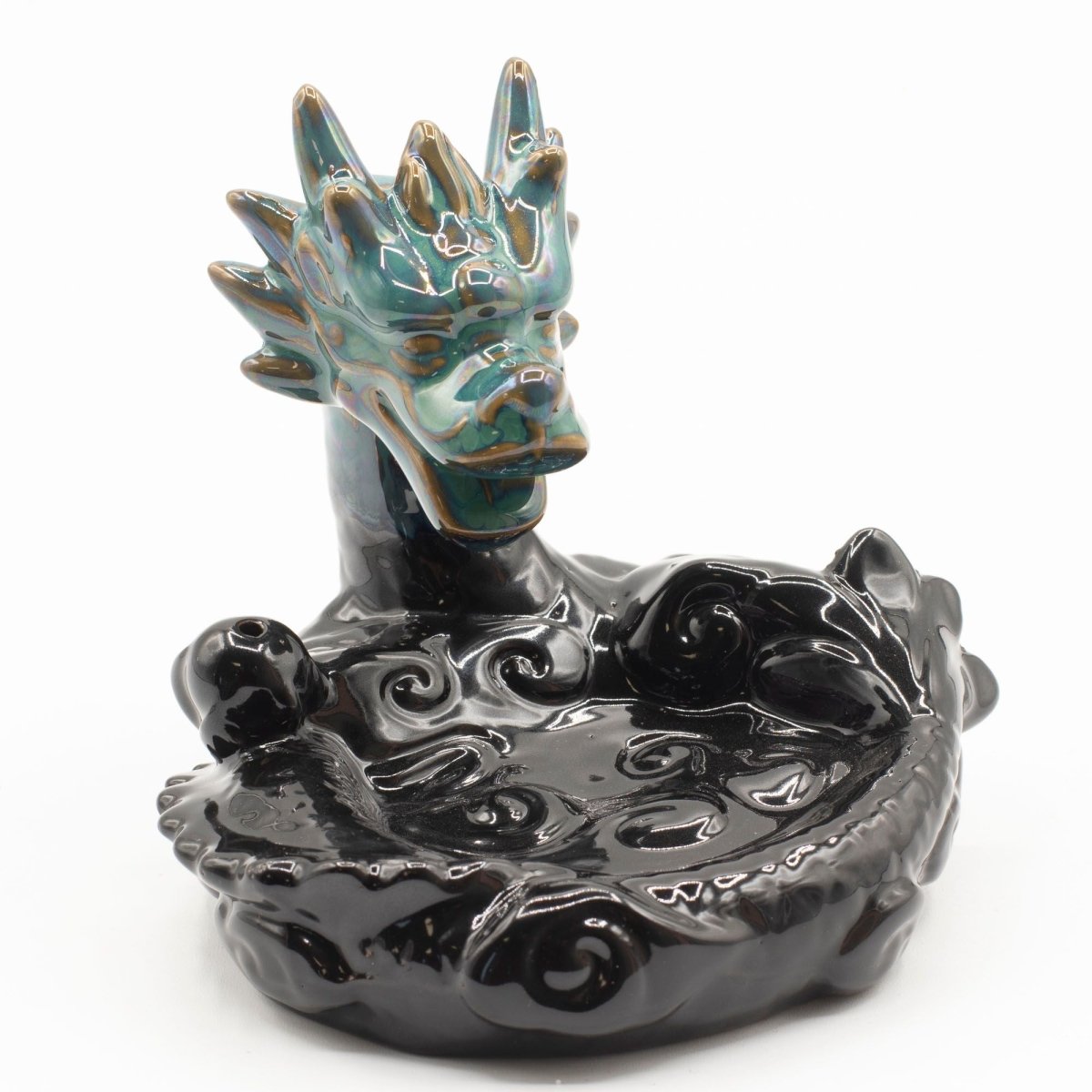 Backflow Incense Burner - Large Dragon PoolBackflow Incense BurnerHeart Notes