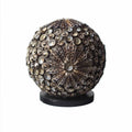 Boho Sea Shell Lamp - Chocolate Twist Globe - 15cmBoho Seashell LampsHeart Notes