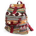 Jacquard Bag - Chocolate BackpackJacquard Nepal Style BagsHeart Notes