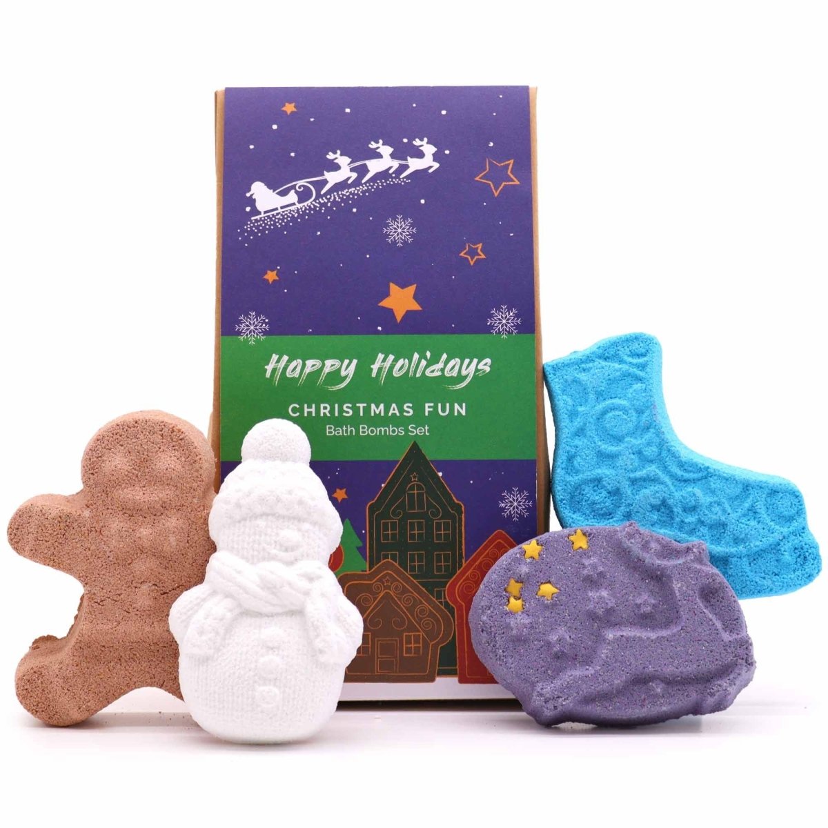 Christmas Fun Bath Bomb Gift PackChristmas Bath Bomb Gift PackHeart Notes