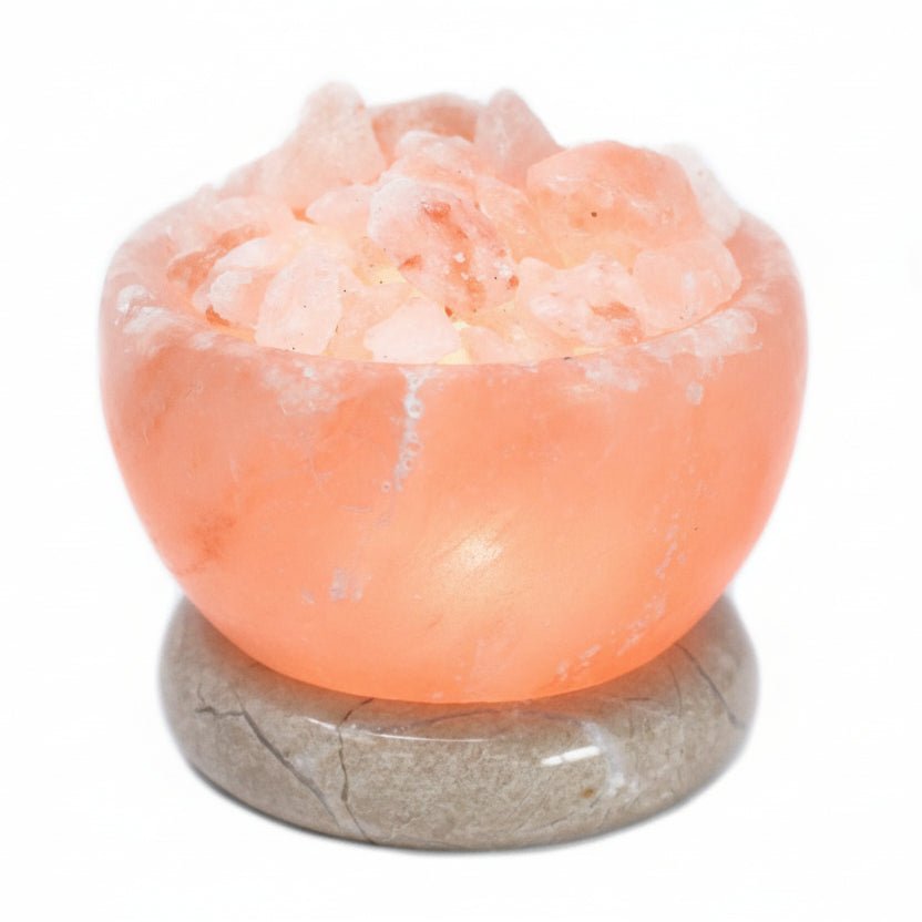 Multicolour Himalayan Salt Lamp BowlQuality Himalayan Salt Lamps & Candle HoldersHeart Notes