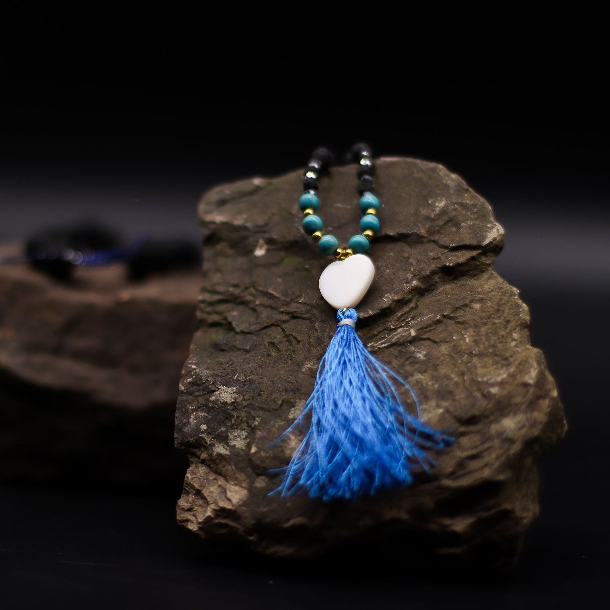 Essence of the Volcano Necklace - Calming InfluenceEssence of the Volcano NecklacesHeart Notes