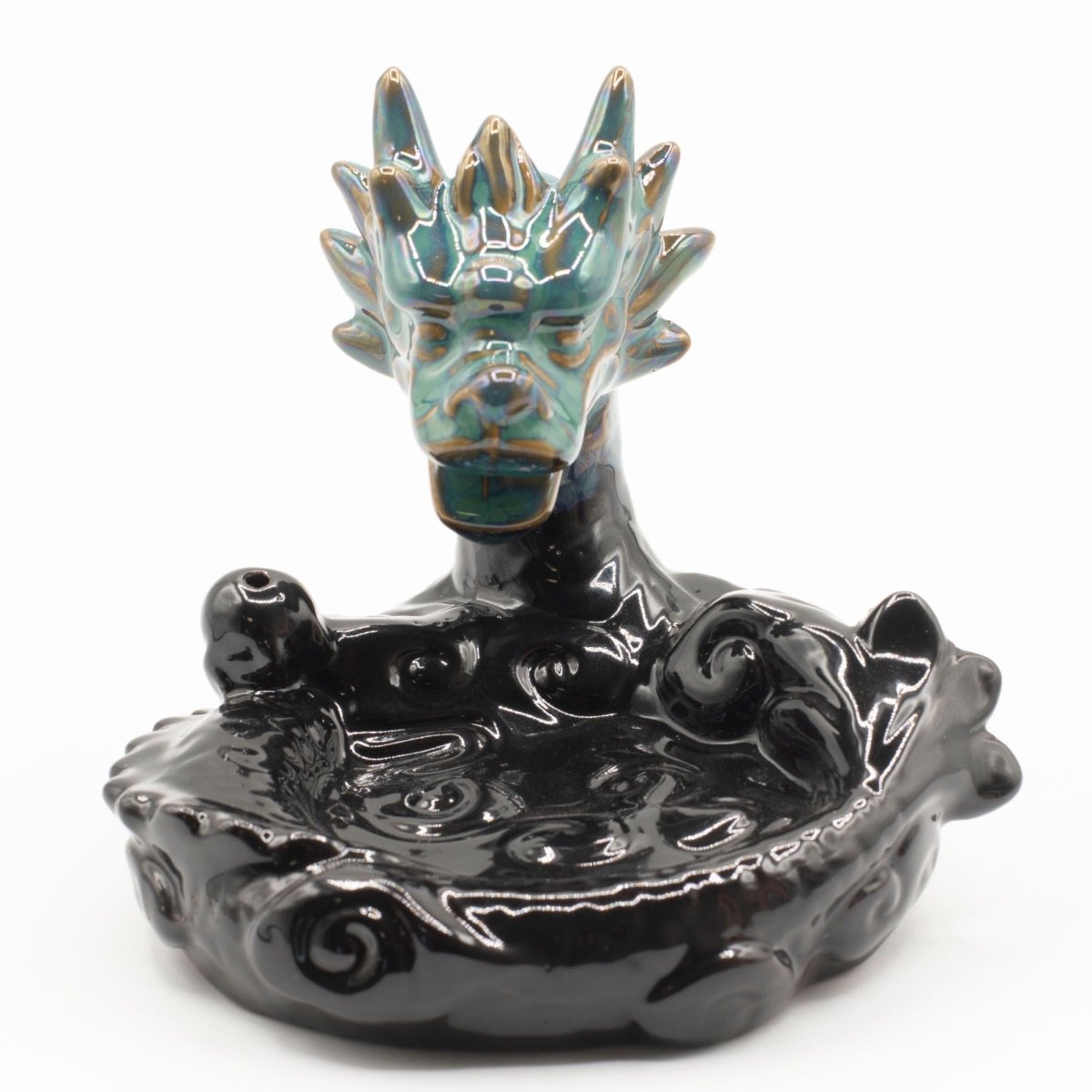 Backflow Incense Burner - Large Dragon PoolBackflow Incense BurnerHeart Notes