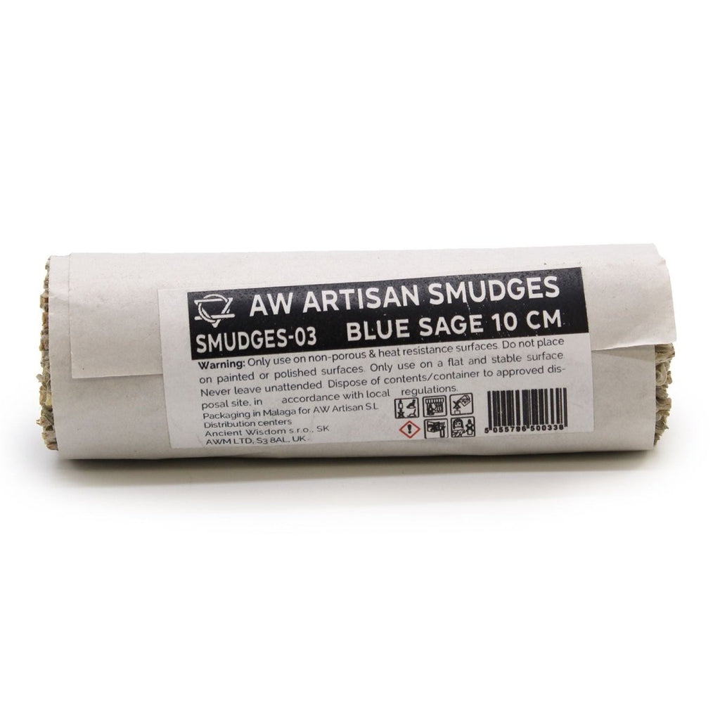 Smudge Stick - Blue Sage 10 cmSmudge Sticks - individually wrappedHeart Notes