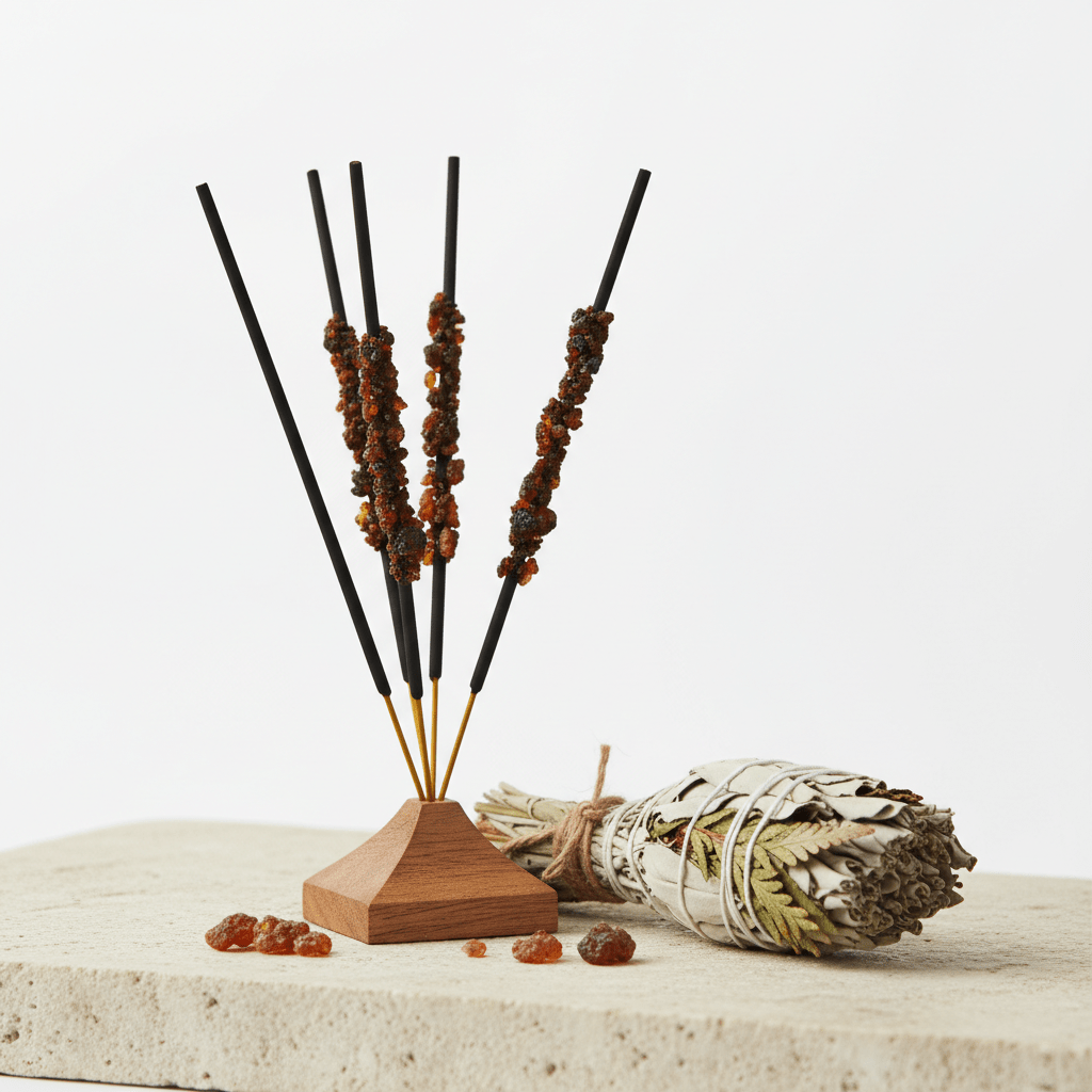 Banjara Tribal Smudge Incense - Mayan MyrrhBanjara Tribal Smudge Incense SticksHeart Notes