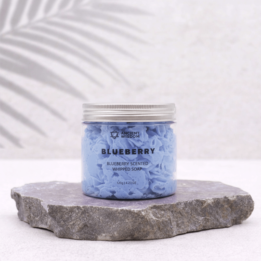 Blueberry Whipped Soap 120gWhipped SoapHeart Notes
