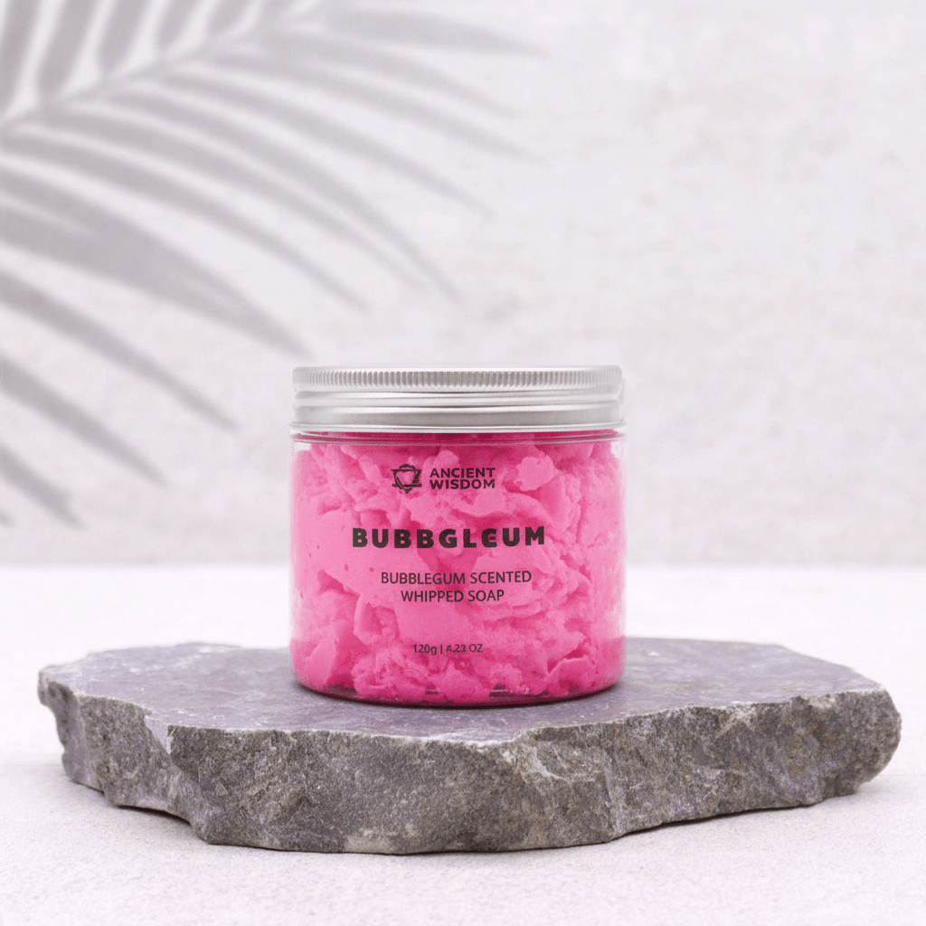 Bubblegum Whipped Soap 120gWhipped SoapHeart Notes