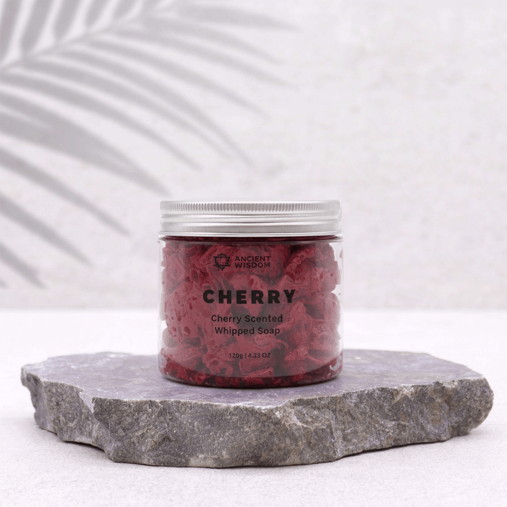 Cherry Whipped Soap 120gWhipped SoapHeart Notes