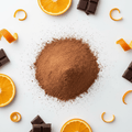 Chocolate & Orange Bath Dust 190gBath Dust - 190gHeart Notes