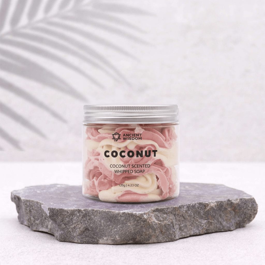 Coconut Whipped Soap 120gWhipped SoapHeart Notes