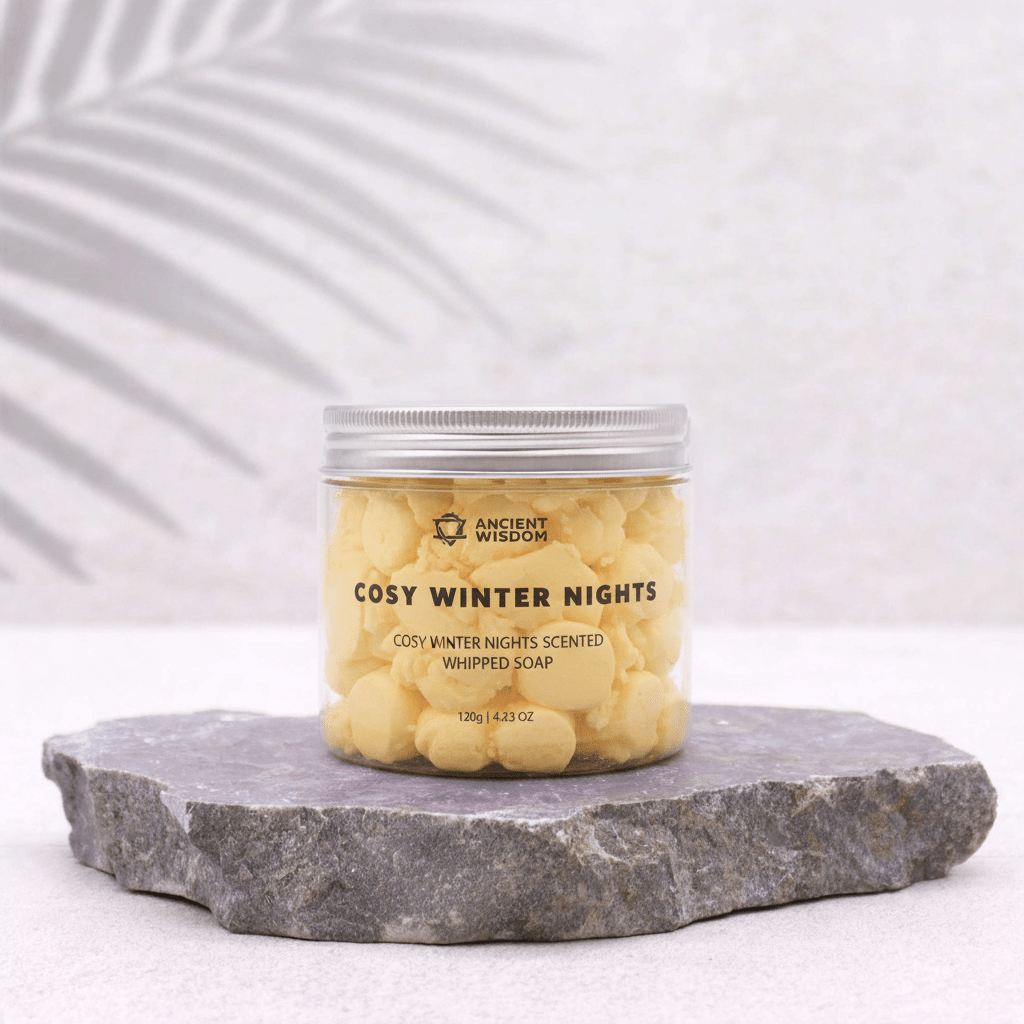 Cosy Winter Nights Whipped Soap 120gWhipped SoapHeart Notes