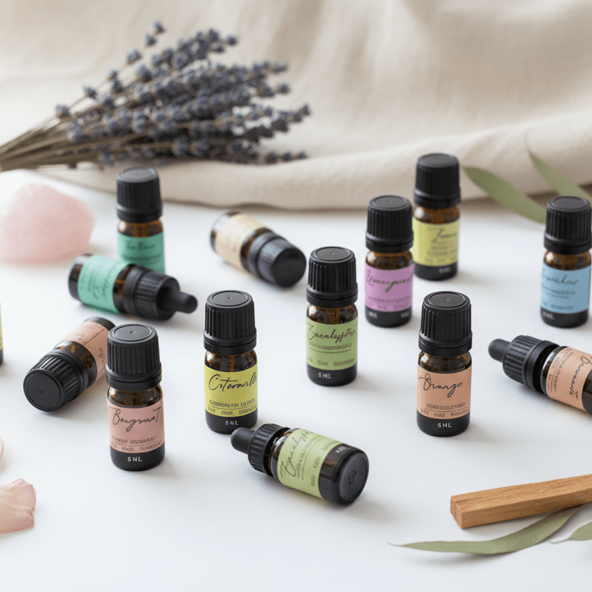 Aromatherapy Essential Oil Set - Starter PackAromatherapy Essential Oil SetHeart Notes