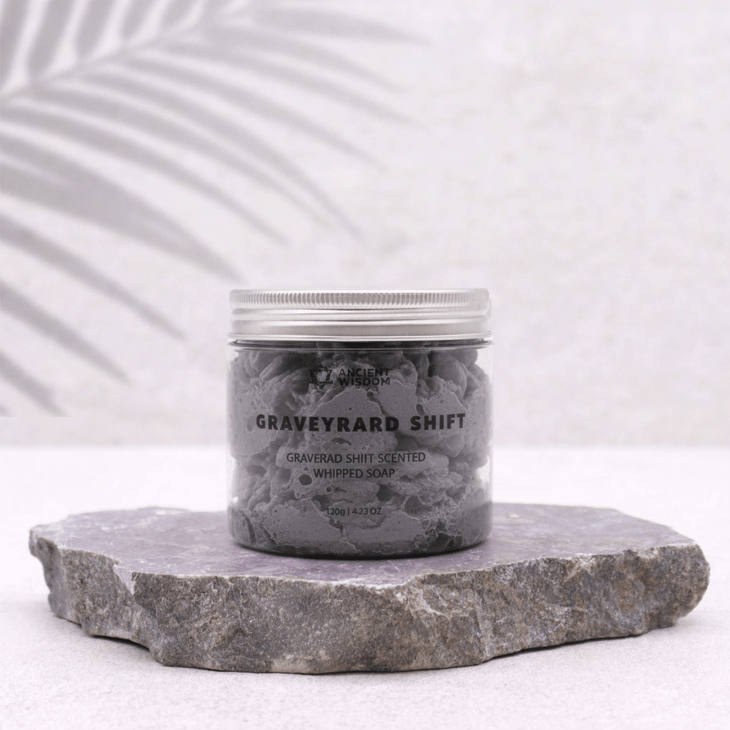 Graveyard Shift Whipped Soap 120gWhipped SoapHeart Notes