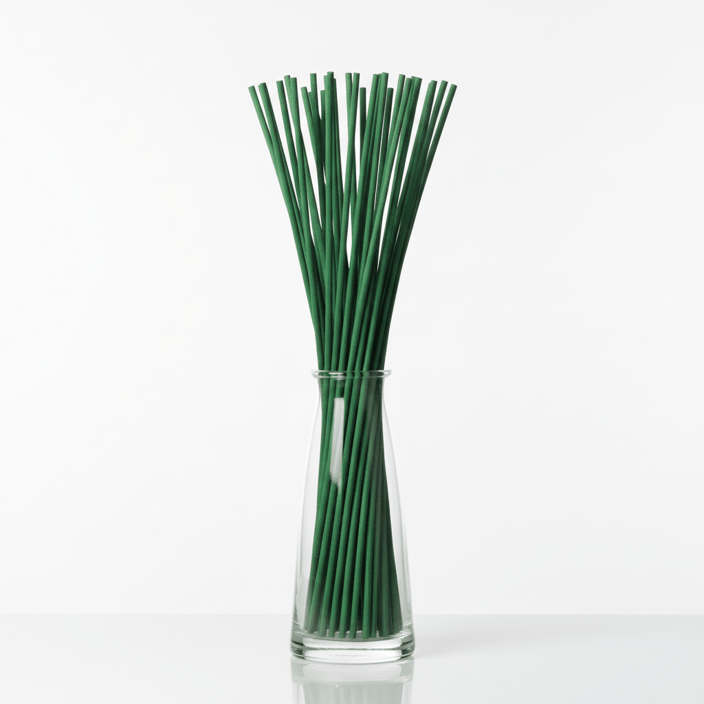 Green Reed Diffuser Sticks - 25cm x 3mm - 500gBulk Reed Diffuser ReedsHeart Notes